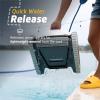 imageDolphin Proteus DX5i WiFi Automatic Robotic Pool Vacuum Cleaner Wall Climbing Waterline Scrubber Brush Ideal for InGround Pool up to 50 FT in LengthProteus DX3