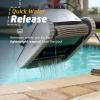 imageDolphin Proteus DX5i WiFi Automatic Robotic Pool Vacuum Cleaner Wall Climbing Waterline Scrubber Brush Ideal for InGround Pool up to 50 FT in LengthProteus DX4