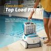 imageDolphin Proteus DX5i WiFi Automatic Robotic Pool Vacuum Cleaner Wall Climbing Waterline Scrubber Brush Ideal for InGround Pool up to 50 FT in LengthProteus DX5i