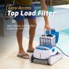 imageDolphin Proteus DX5i WiFi Automatic Robotic Pool Vacuum Cleaner Wall Climbing Waterline Scrubber Brush Ideal for InGround Pool up to 50 FT in LengthProteus DX4