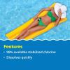 imageIn The Swim 1 Inch Stabilized Chlorine Tablets for Sanitizing Swimming Pools  Fast Dissolving  90 Available Chlorine  TriChlor  50 PoundsChlorine Only