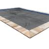 imageIn The Swim 20 x 40 Premium Blue Rectangle Solar Pool Cover 12 Mil for Solar Heating Above Ground Pools and Inground Pools12 x 24