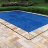 imageIn The Swim 20 x 40 Premium Blue Rectangle Solar Pool Cover 12 Mil for Solar Heating Above Ground Pools and Inground Pools12 x 24