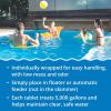 imageIn The Swim 3 Inch Stabilized Chlorine Tablets for Sanitizing Swimming Pools  Individually Wrapped Slow Dissolving  90 Available Chlorine  TriChlor  50 Pounds5 Pound