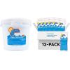 imageIn The Swim 3 inch 5in1 Super MultiTabs  Swimming Pool Sanitizer  Chlorine  Algaecide  Stabilizer  Clarifier  24 PoundsChlorine  Shock