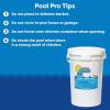 imageIn The Swim 3 inch 5in1 Super MultiTabs  Swimming Pool Sanitizer  Chlorine  Algaecide  Stabilizer  Clarifier  24 PoundsChlorine Only