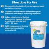 imageIn The Swim 3 inch 5in1 Super MultiTabs  Swimming Pool Sanitizer  Chlorine  Algaecide  Stabilizer  Clarifier  24 PoundsChlorine Only