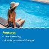 imageIn The Swim 4 Inch Chlorine Sticks for Sanitizing Swimming Pools  Individually Wrapped Slow Dissolving Stabilized Chlorine Sanitizer  90 Available Chlorine 99 Trichlor  10 PoundsChlorine  Shock