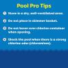 imageIn The Swim 4 Inch Chlorine Sticks for Sanitizing Swimming Pools  Individually Wrapped Slow Dissolving Stabilized Chlorine Sanitizer  90 Available Chlorine 99 Trichlor  10 PoundsChlorine Only