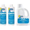 imageIn The Swim Algaecide for Swimming Pools  Green and Yellow Algae Preventative  NonClouding NonFoaming Formula  10 Quaternary Compound  1 Quart2Pack