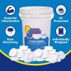 imageIn The Swim Chlorine and Shock Bundle for Sanitizing Swimming Pools  Includes 50 Pound Bucket of 3 Inch Stabilized Chlorine Tablets and 50 Pound Bucket of 68 CalHypo Pool Shock2550 Bundle