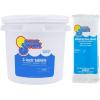 imageIn The Swim ChlorineFree Pool Shock  Quick Dissolving FastActing ShockOxidizer for Swimming Pools Spas and Salt Chlorinated Pools Compatible  6 x 1 Pound BagsCF Shock  Chlorine