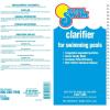 imageIn The Swim Clarifier for Above Ground and Inground Swimming Pools  Coagulates Debris to Clear Swimming Pool Water  Increases Filter Efficiency  1 Gallon2Pack 1 Quart