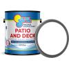 imageIn The Swim Patio and Deck Paint  Ivory Water Based Acrylic Coating  For Sprayed Patterned or Bare Concrete Surfaces 1 GallonWhite