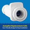 imageIn The Swim RCCF35  Replacement for Autopilot RC3522 SC36 Salt Cells for Swimming Pools up to 40000 Gallons