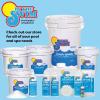 imageIn The Swim Sodium Dichlor Chlorine Shock Granules for Sanitizing Swimming Pools  Fast Dissolving pH Balanced Sanitizer  56 Available Chlorine 99 SodiumDichlor  40 Pound25 Pound