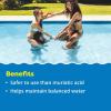 imageIn The Swim pH Reducer for Swimming Pools Spas and Hot Tubs  Lowers Alkalinity  Prevents Cloudy Water  Balances Water  90 Sodium Bisulfate  50 PoundsBag