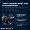 imagePolaris Quattro P40 Pressure Side Pool Cleaner for All InGround Pool Surfaces LargeCapacity Dual Filtration Canister 31 Hose ampamp Transparent Lid to View Debris