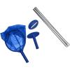 imageIn The Swim Economy Swimming Pool Maintenance Kit  195 Leaf Skimmer 15 Leaf Rake 10 Brush  Fits Standard PolesBasic