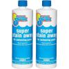 imageIn The Swim Super Stain Away  Ultimate Swimming Pool Stain Remover  Prevents Stains Scaling and BuildUp  4 x 1 Quart BottlesSuper