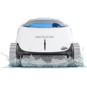 imageDolphin Proteus DX5i WiFi Automatic Robotic Pool Vacuum Cleaner Wall Climbing Waterline Scrubber Brush Ideal for InGround Pool up to 50 FT in LengthProteus DX4