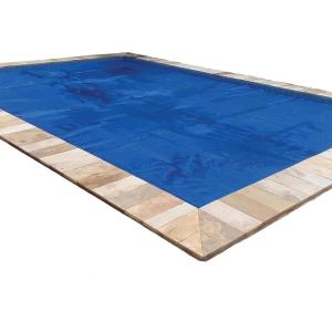 imageIn The Swim 20 x 40 Premium Blue Rectangle Solar Pool Cover 12 Mil for Solar Heating Above Ground Pools and Inground Pools18 x 36