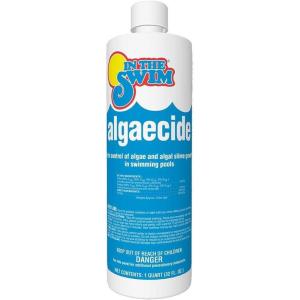 imageIn The Swim Algaecide for Swimming Pools  Green and Yellow Algae Preventative  NonClouding NonFoaming Formula  10 Quaternary Compound  1 QuartSingle
