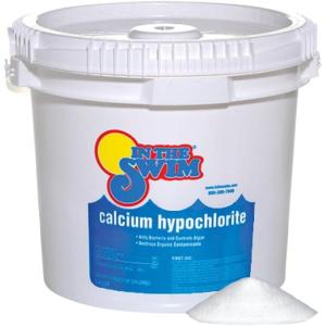 imageIn The Swim Pool Shock  68 CalHypo Granular Sanitizer for Crystal Clear Water  Defends Against Bacteria Algae and Microorganisms  25 PoundsBucket