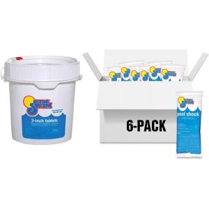 imageIn The Swim Pool Shock  68 CalHypo Granular Sanitizer for Crystal Clear Water  Defends Against Bacteria Algae and Microorganisms  25 PoundsShock  Chlorine