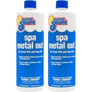 imageIn The Swim Spa and Hot Tub Metal Out  1 Quart2Pack
