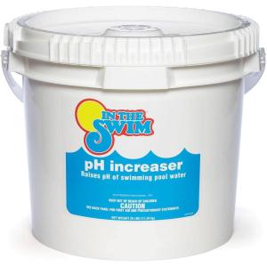 imageIn The Swim pH Increaser for Pools  Granular 100 Sodium Carbonate Soda Ash to Raise pH Up  5 Pounds25 Pound