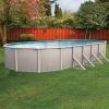 imageIn The Swim 12 x 18 Oval Above Ground Swimming Pool  Freestyle Package  Featuring Sand Filter Pump System and AFrame Ladder