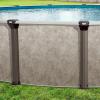 imageIn The Swim 12 x 24 Oval Above Ground Swimming Pool  Epic Package  Featuring Sand Filter Pump System and AFrame Ladder