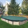 imageIn The Swim 12 x 24 Oval Above Ground Winter Cover  Polar Protector  20 Year  14 x 14 Scrim  Winch and Cable Included12 x 24