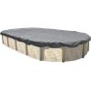 imageIn The Swim 12 x 24 Oval Above Ground Winter Cover  Polar Protector  20 Year  14 x 14 Scrim  Winch and Cable Included16 x 32