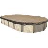 imageIn The Swim 12 x 24 Oval Above Ground Winter Cover  Polar Protector  20 Year  14 x 14 Scrim  Winch and Cable Included16 x 32