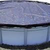 imageIn The Swim 12 x 24 Rectangle Leaf Net Cover for Inground Swimming Pools  Removes Leaves Sticks and Small Debris from Your Winter CoverOval