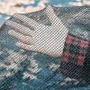 imageIn The Swim 12 x 24 Rectangle Leaf Net Cover for Inground Swimming Pools  Removes Leaves Sticks and Small Debris from Your Winter CoverOval
