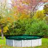 imageIn The Swim 12 x 24 Rectangle Leaf Net Cover for Inground Swimming Pools  Removes Leaves Sticks and Small Debris from Your Winter CoverRound