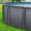 imageIn The Swim 15 Round Above Ground Swimming Pool  Marina Package  Featuring Sand Filter Pump System and AFrame LadderEdge