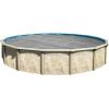 imageIn The Swim 15 Standard Blue Round Solar Pool Cover 8 Mil for Solar Heating Above Ground Pools and Inground Pools18 ft