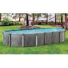 imageIn The Swim 15 x 30 Oval Above Ground Swimming Pool  Emotion Package  Featuring Sand Filter Pump System and AFrame Ladder