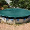 imageIn The Swim 21 Round Above Ground Winter Cover  Polar Protector  20 Year  14 x 14 Scrim  Winch and Cable Included15 ft