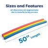 imageIn The Swim 40Pack 2Inch Diameter Standard Pool Noodles  Soft Large Foam Noodles for Extra Buoyancy  Floating Training Device Exercise Aid Pool Toy  50 Inches Long  3 Assorted ColorsAssorted