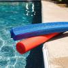 imageIn The Swim 40Pack 2Inch Diameter Standard Pool Noodles  Soft Large Foam Noodles for Extra Buoyancy  Floating Training Device Exercise Aid Pool Toy  50 Inches Long  3 Assorted ColorsRedBlue
