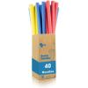 imageIn The Swim 40Pack 2Inch Diameter Standard Pool Noodles  Soft Large Foam Noodles for Extra Buoyancy  Floating Training Device Exercise Aid Pool Toy  50 Inches Long  3 Assorted ColorsAssorted