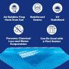 imageIn The Swim 6 x 6 Blue Solar Cover 12 Mil for Solar Heating Spas and Hot Tubs