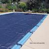imageIn The Swim Blue 14 x 28 Rectangle Inground Winter Cover  Economy  8 Year  7 x 7 Scrim