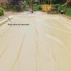 imageIn The Swim Blue 16 x 32 Rectangle Inground Winter Cover  Economy  8 Year  7 x 7 Scrim20 x 40
