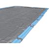 imageIn The Swim Blue 16 x 32 Rectangle Inground Winter Cover  Economy  8 Year  7 x 7 Scrim20 x 40